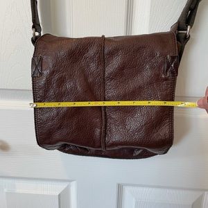 Brown Fossil crossbody